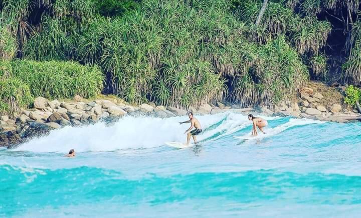 Hiriketiya Mahi Surf Apartman Dikwella Kültér fotó